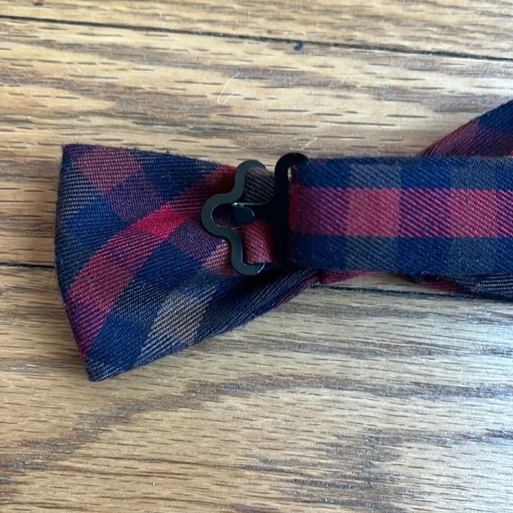 Nordstrom Kids Plaid Bow Tie
